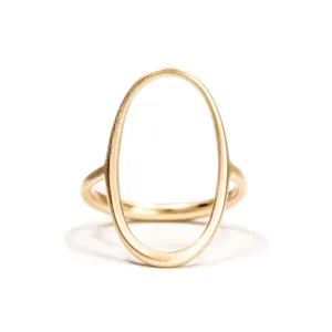 Open Oval Ring