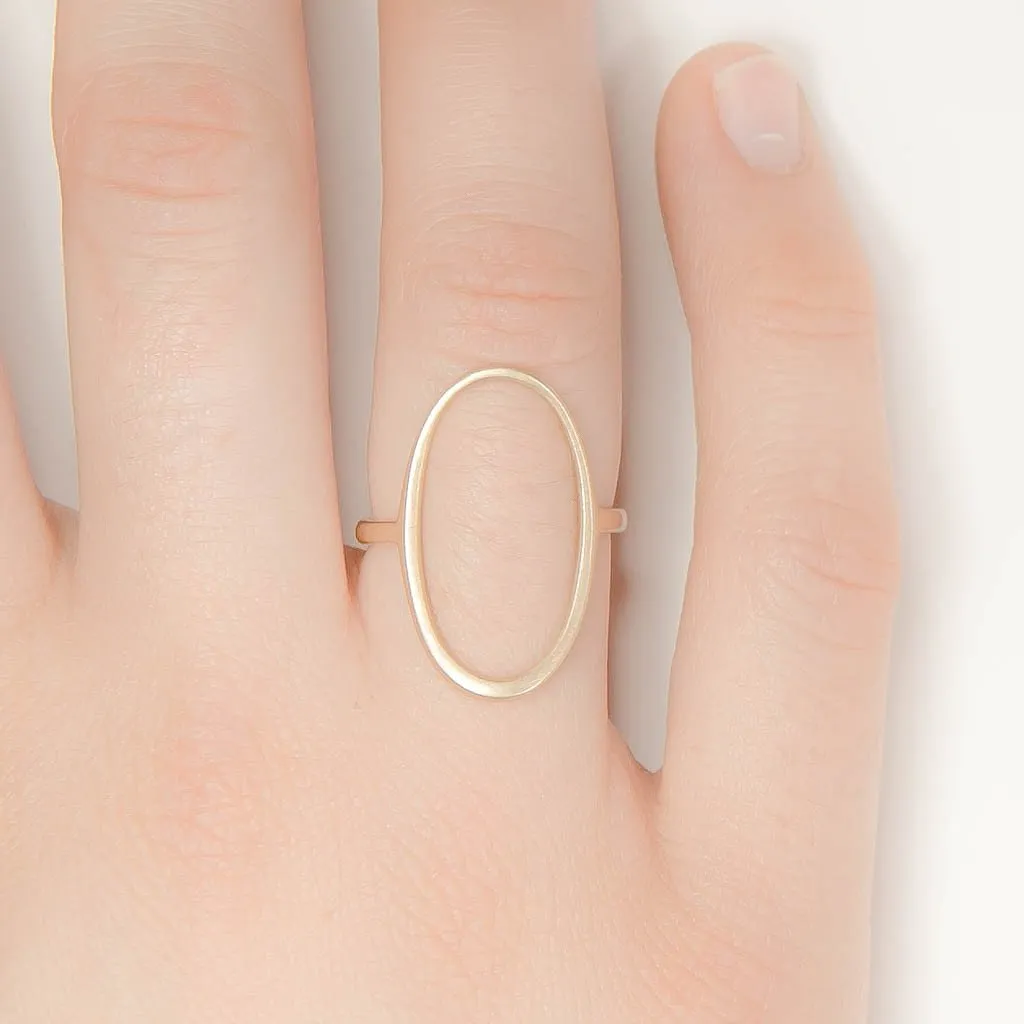 Open Oval Ring