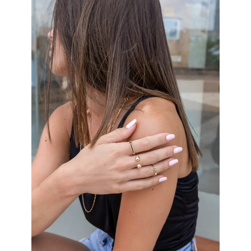 Open Rachel Ring with Coating