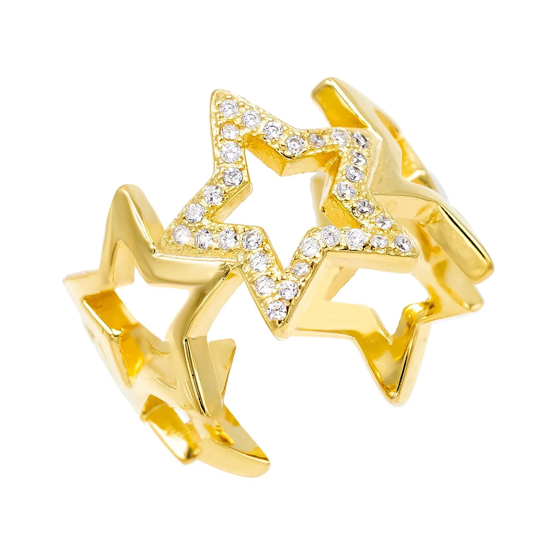 Open Star Ring