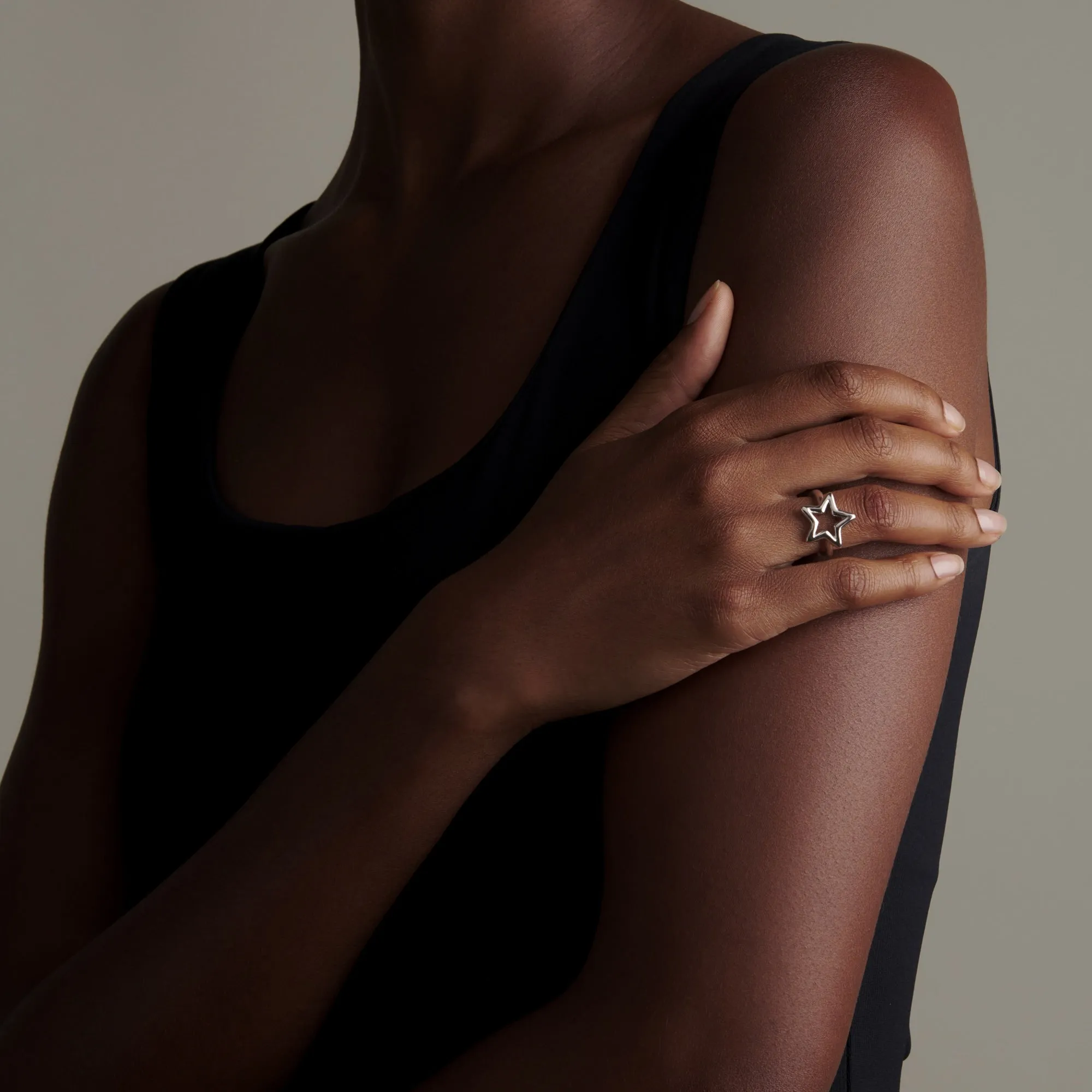 Open Star Ring