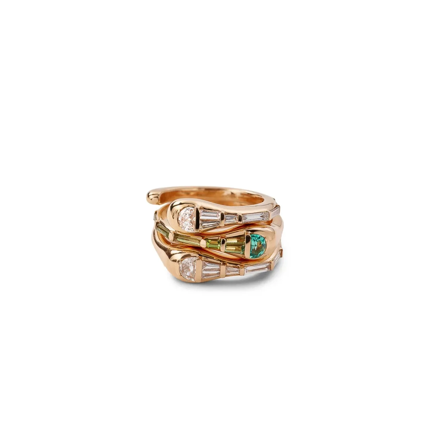 Open Wrap Ring - Diamond