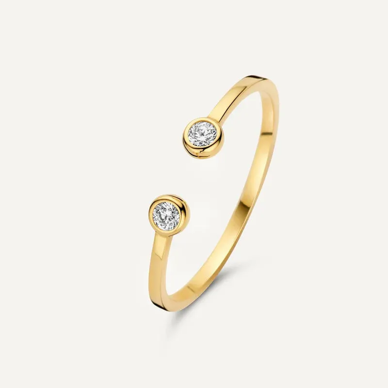Open Zirconia Rings Set