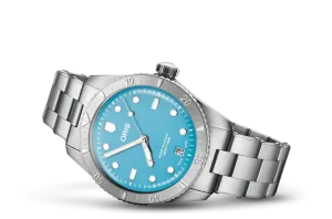 Oris Divers Steel Sixty-Five Cotton Candy Blue 38mm Bracelet