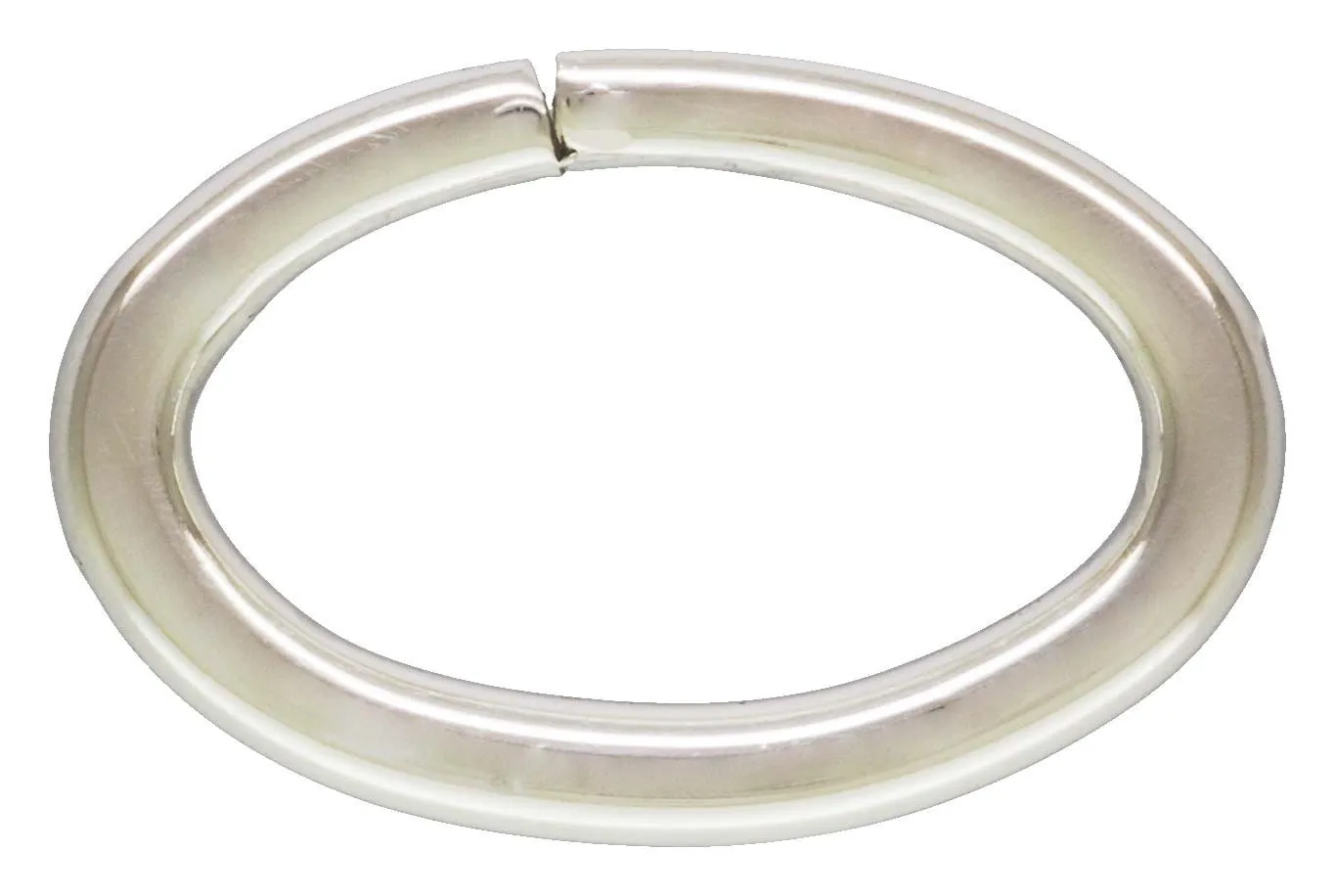Oval Jump Ring 19.5ga 0.89x4.9x7.6mm, Sterling Silver. Made in USA. #5004497OV