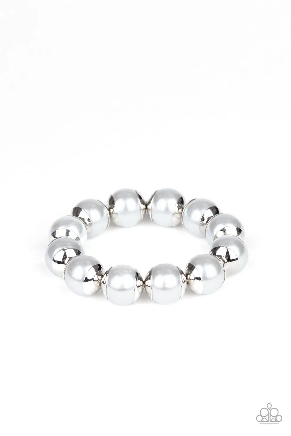 Paparazzi - One Woman Show-STOPPER - Silver Bracelet