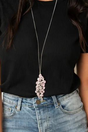 Paparazzi Take a Final BOUGH - Pink Necklace