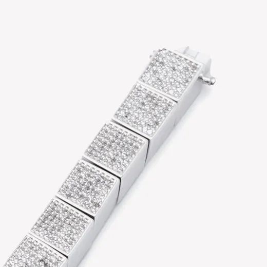 PAVÉ CUBE BRACELET