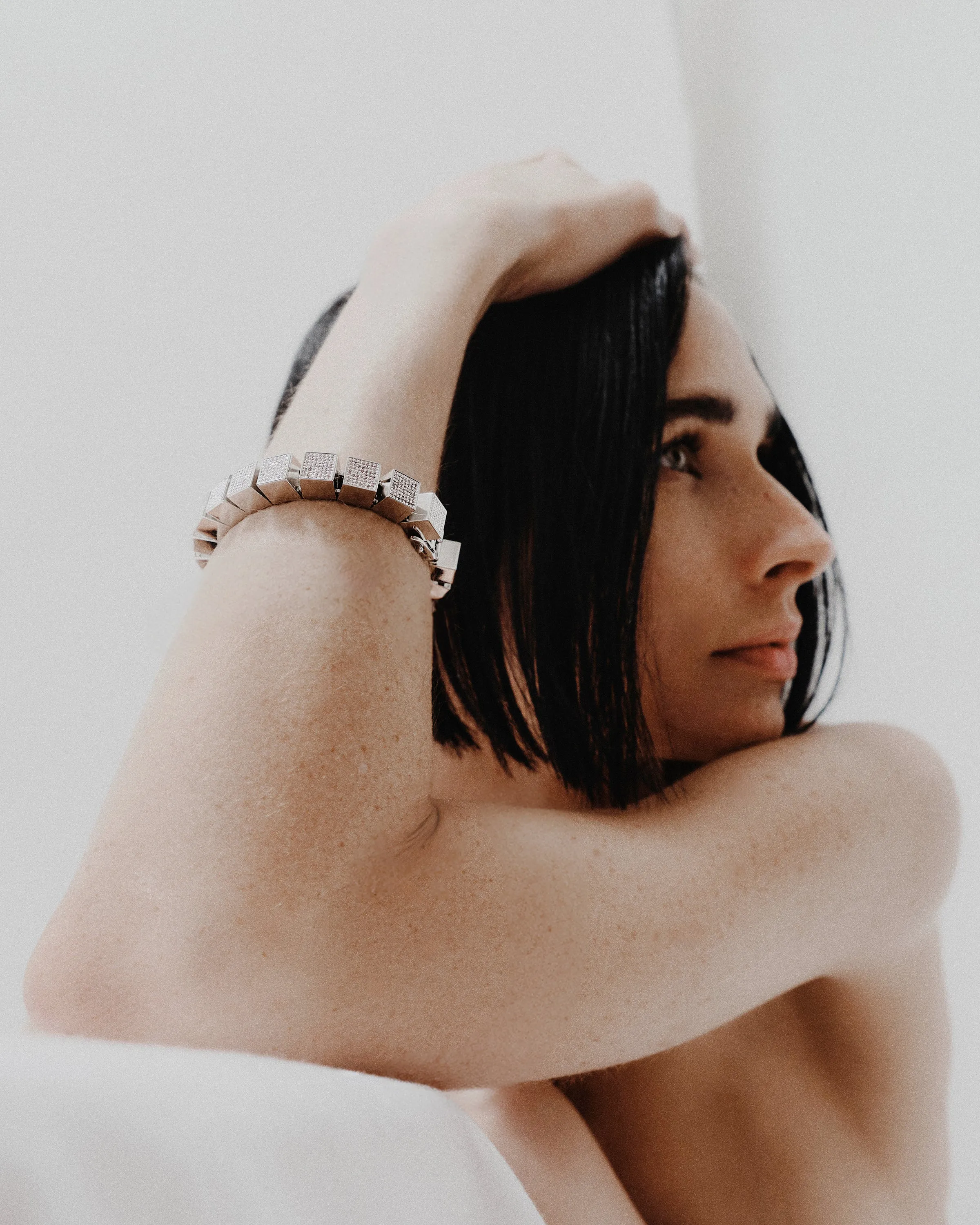 PAVÉ CUBE BRACELET