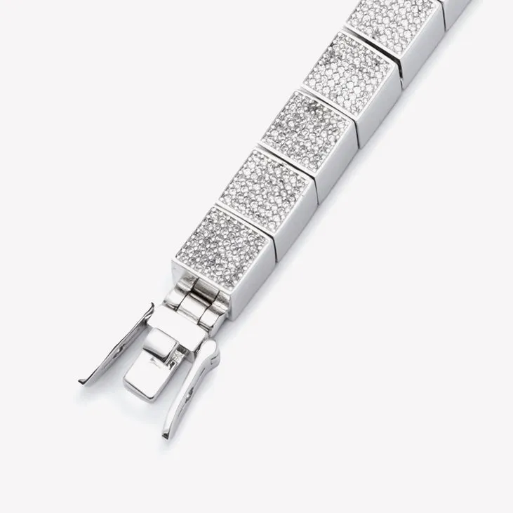PAVÉ CUBE BRACELET