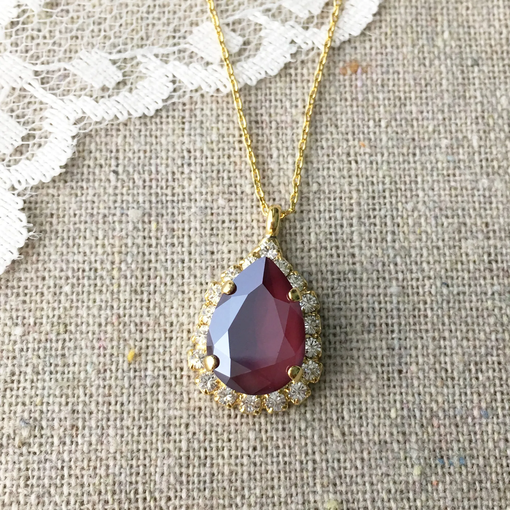 Pear Luxe Necklace