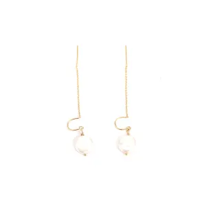 Pearl Threader Earrings
