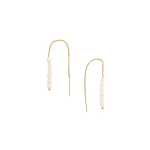 Pearl Threader Earrings