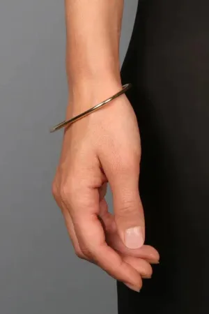 Pebble Bangle Brass
