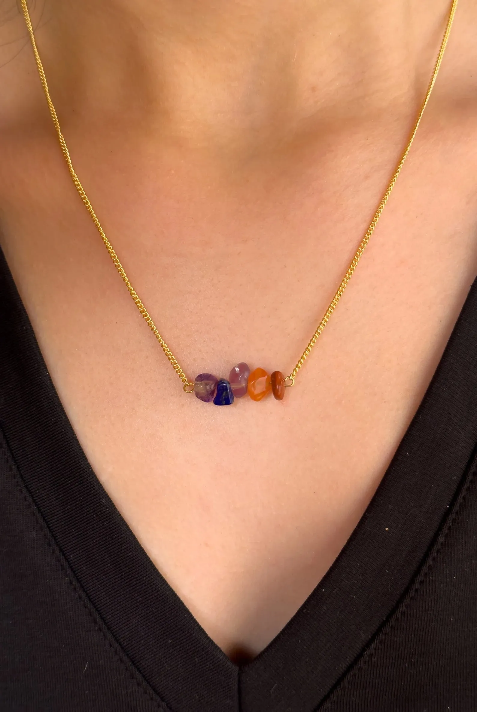 Pisces Zodiac Bar Necklace