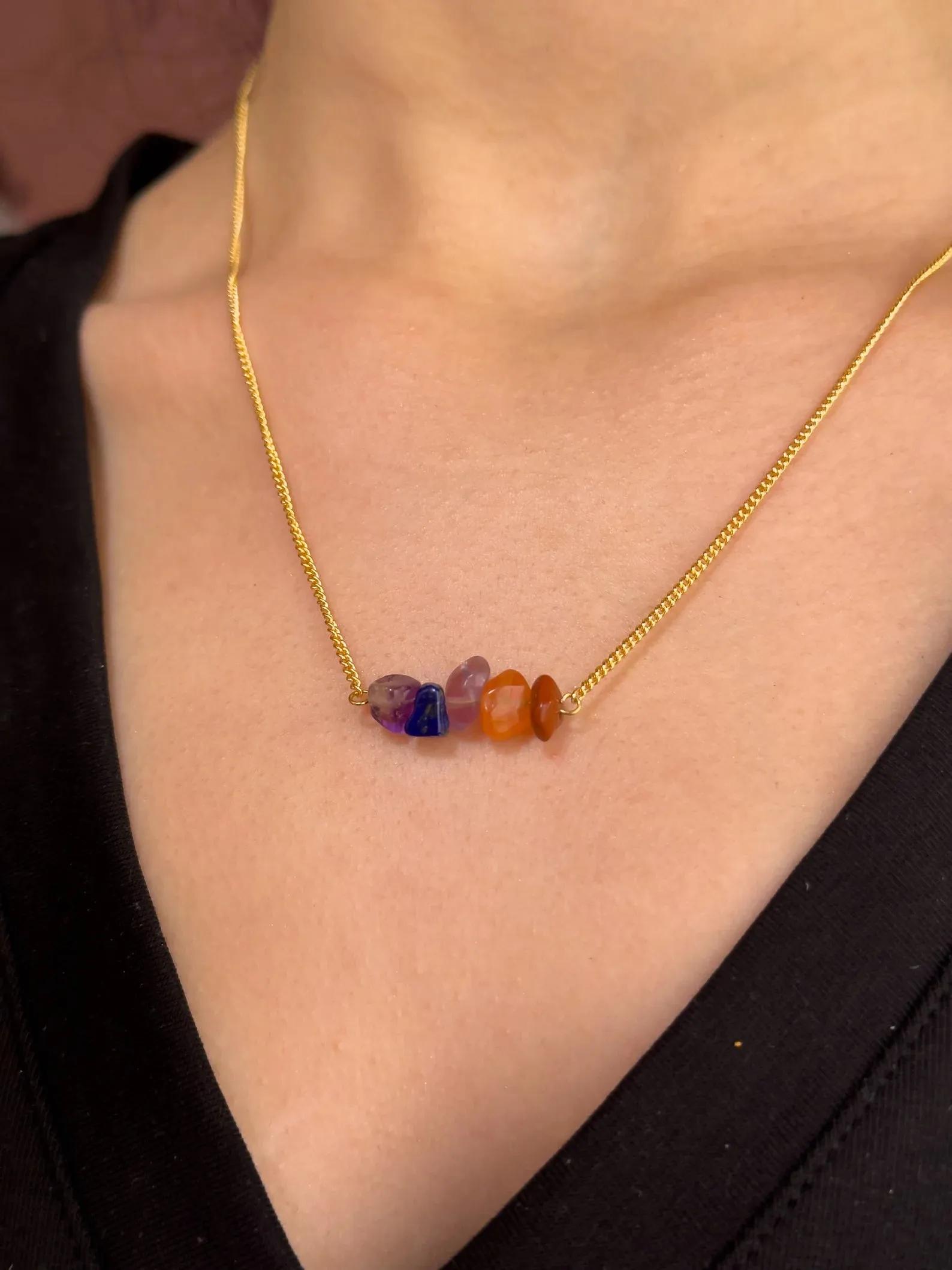 Pisces Zodiac Bar Necklace
