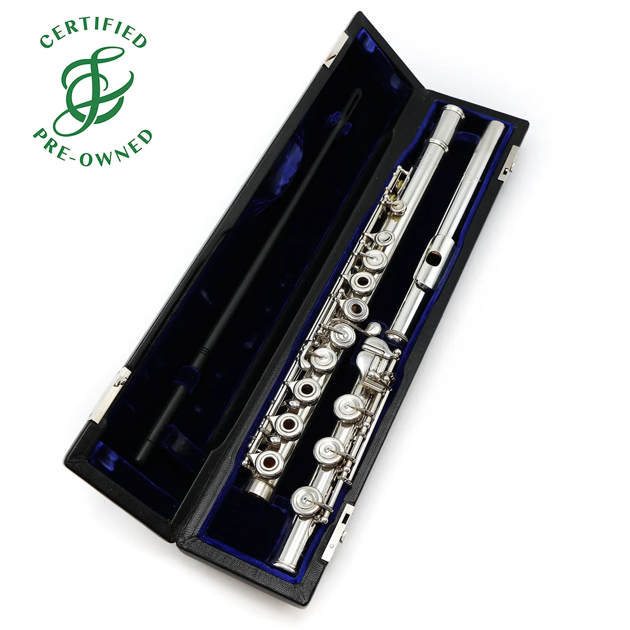 Powell Custom #10800 - Aurumite 14K gold, offset G, D# roller, B footjoint