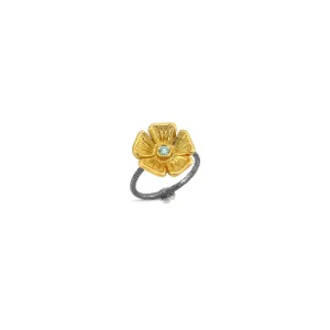 PRECIOUS POSIE RING—LARGE/YELLOW GOLD