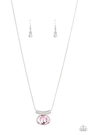 Pristinely Prestigious - Pink Necklace