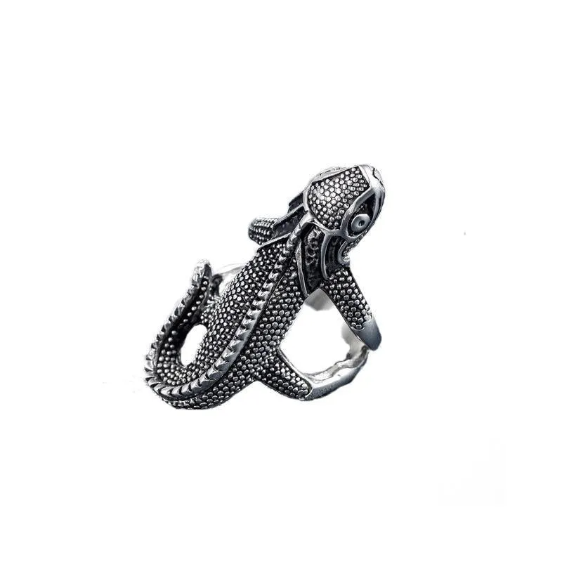 Punk Animal Open Ring