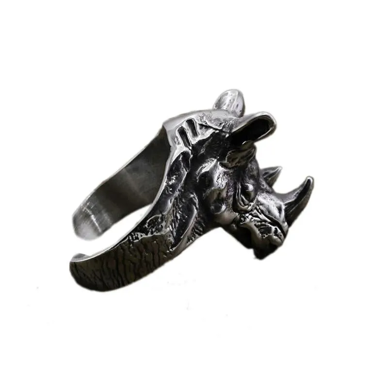 Punk Animal Open Ring