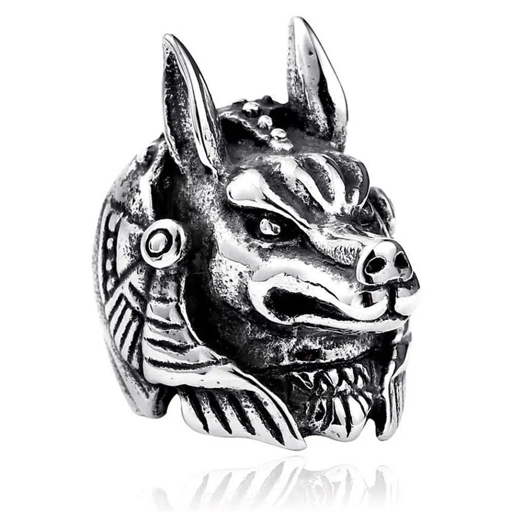 Punk Animal Open Ring