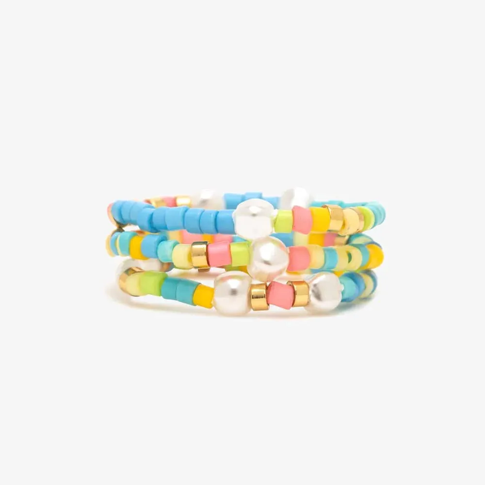 Pura Vida Headliner Stretch Ring 3pk