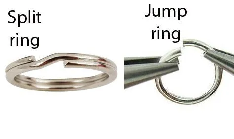 Quality 8mm Split Rings, Double Loop Split Rings, Supply,  Jewelry Findings, Split Rings Hold There Shape Better Than Standard Ones