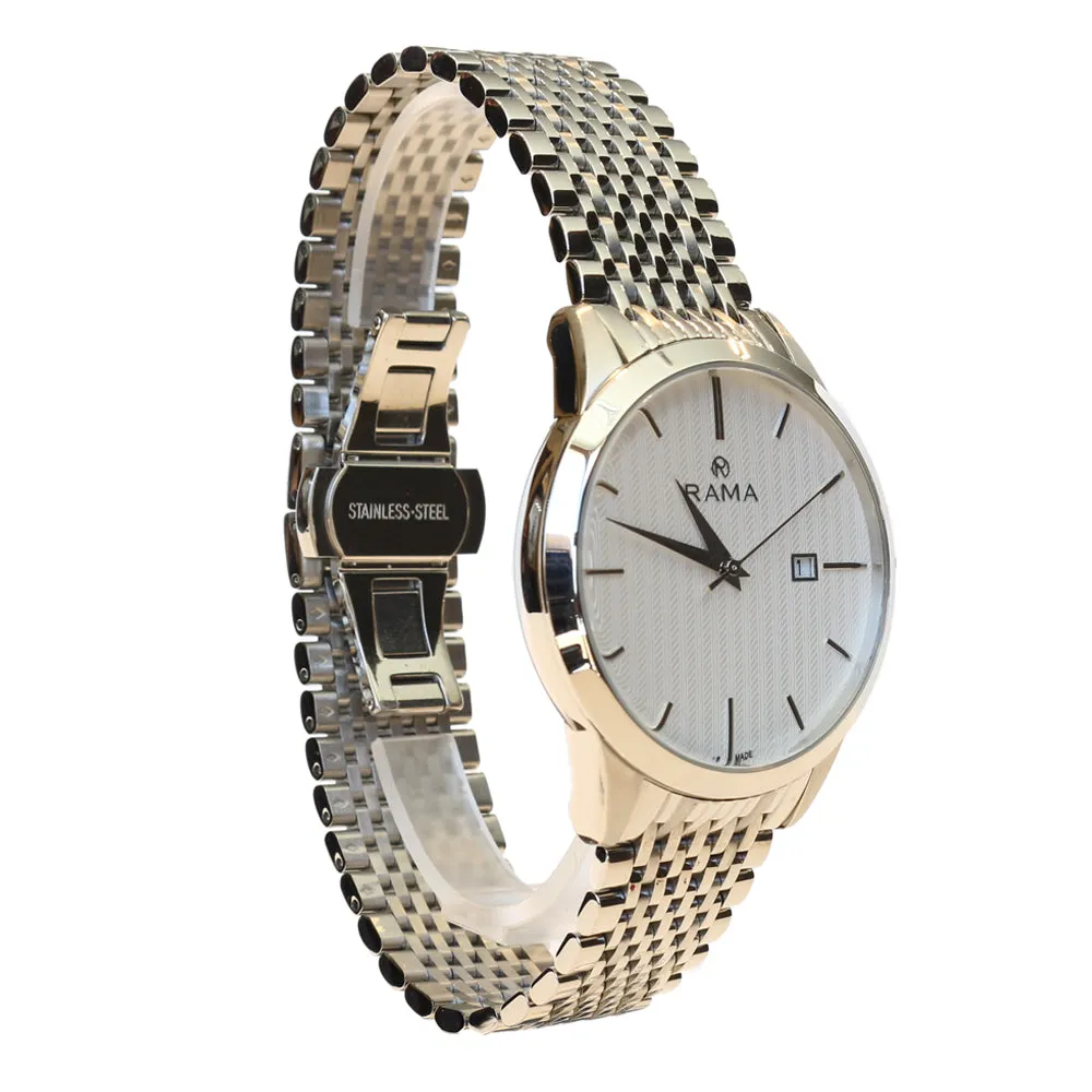 Rama Men's Stainless Steel Mesh Bracelet