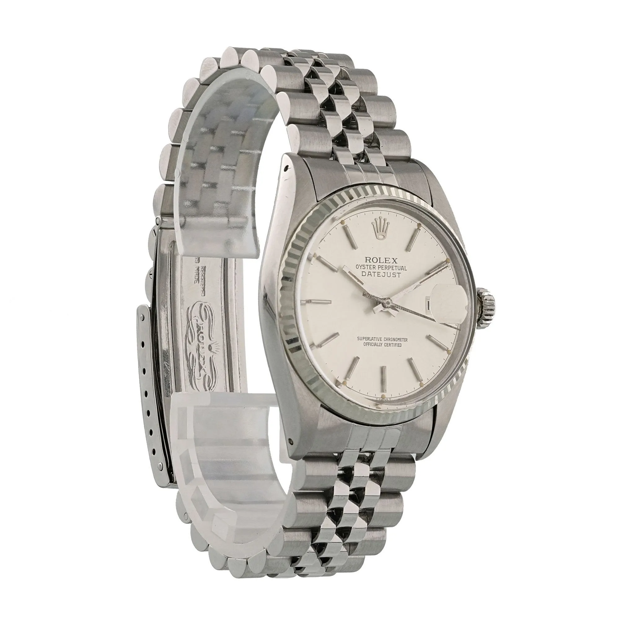 Rolex Datejust 16014 Mens Watch Box Papers