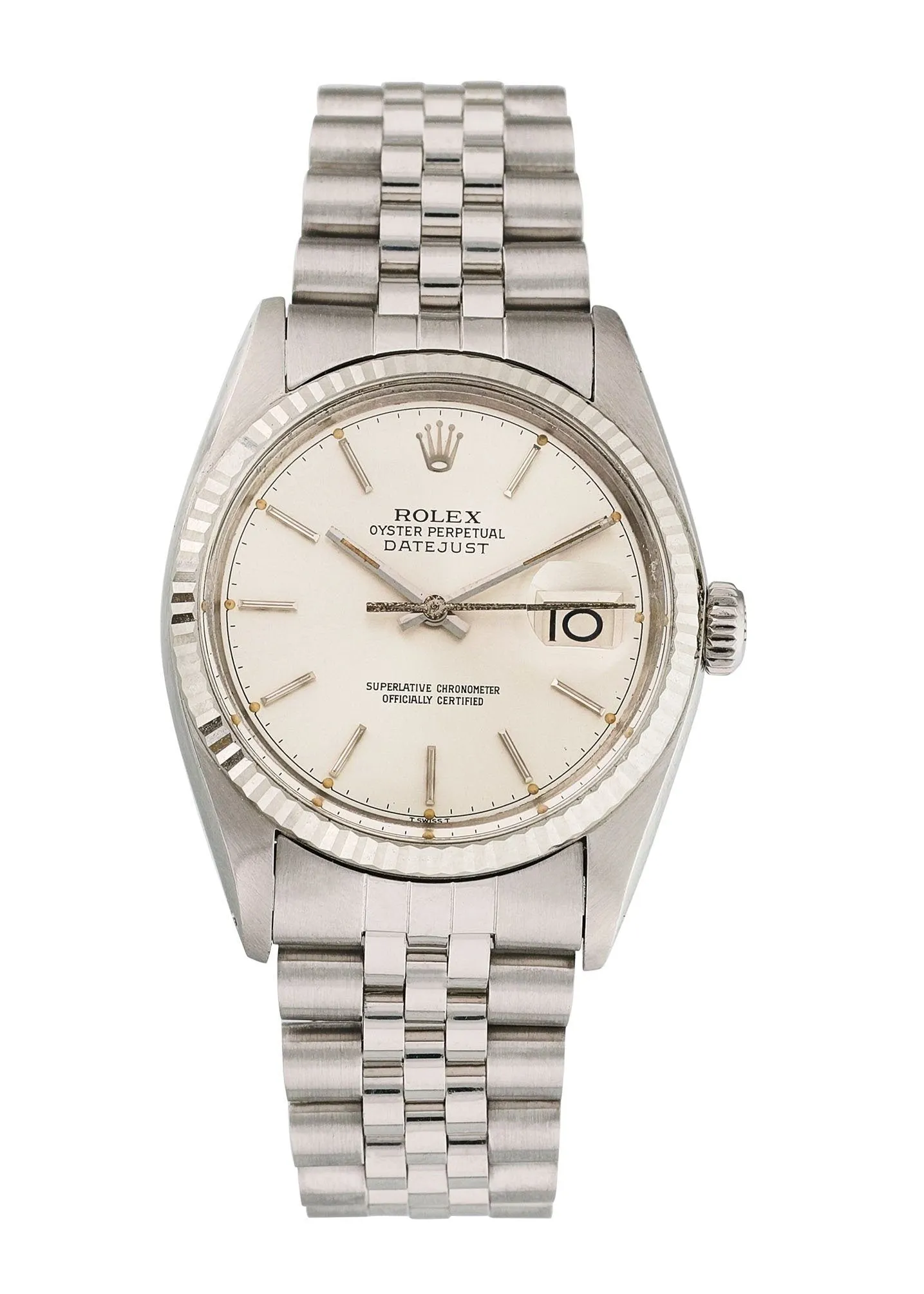 Rolex Datejust 16014 Mens Watch Box Papers