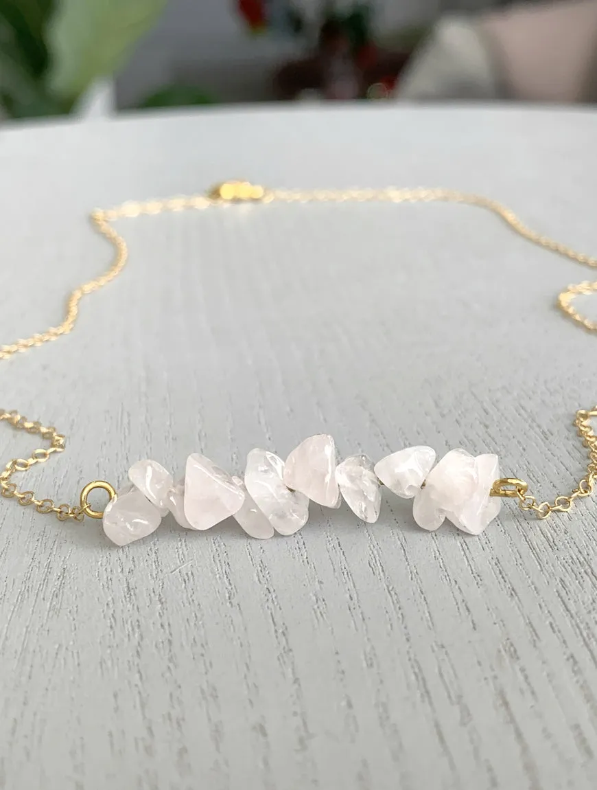 Rose Quartz Necklace