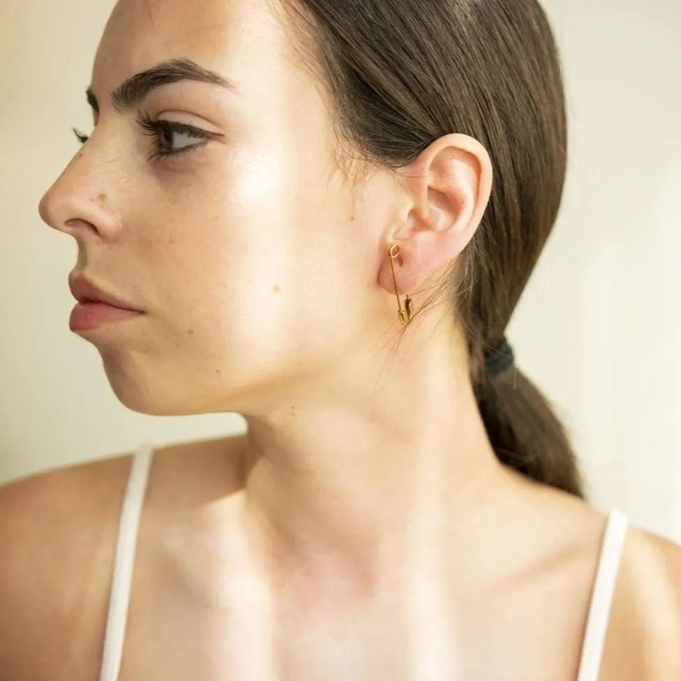 SAFETY PIN EARRINGS
