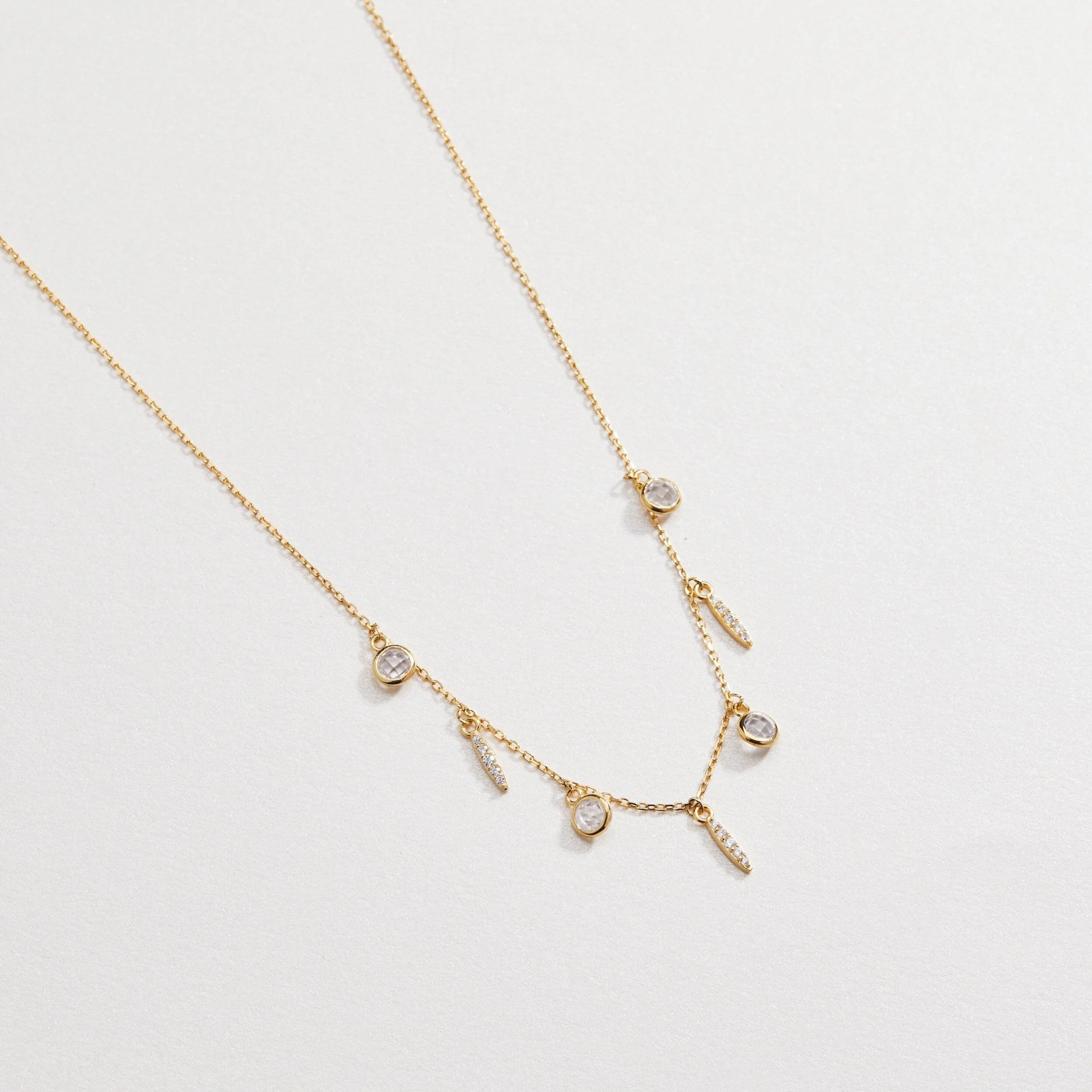 Satellite Necklace - 18K Gold Vermeil