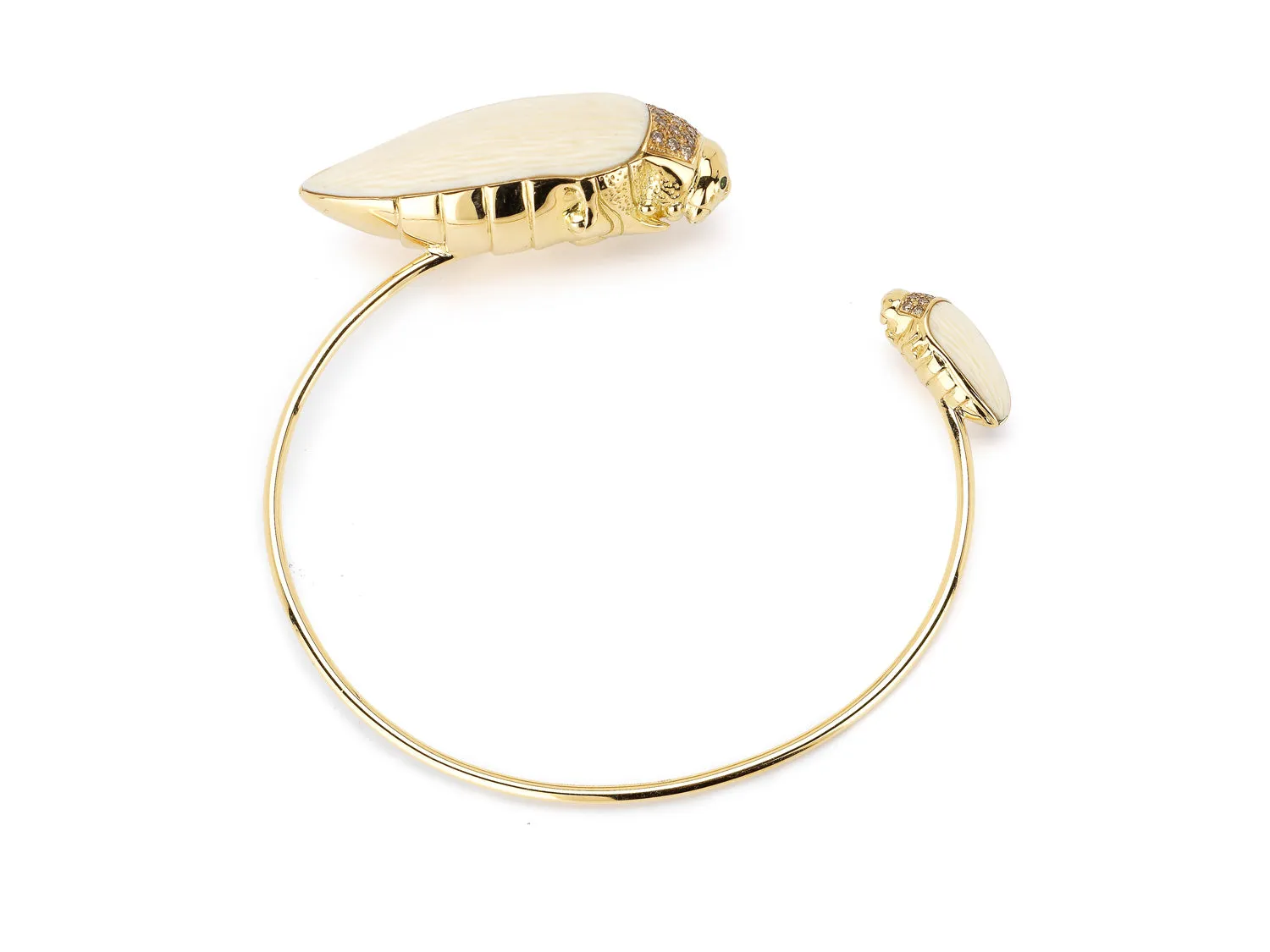 Scarab Mammoth Bangle