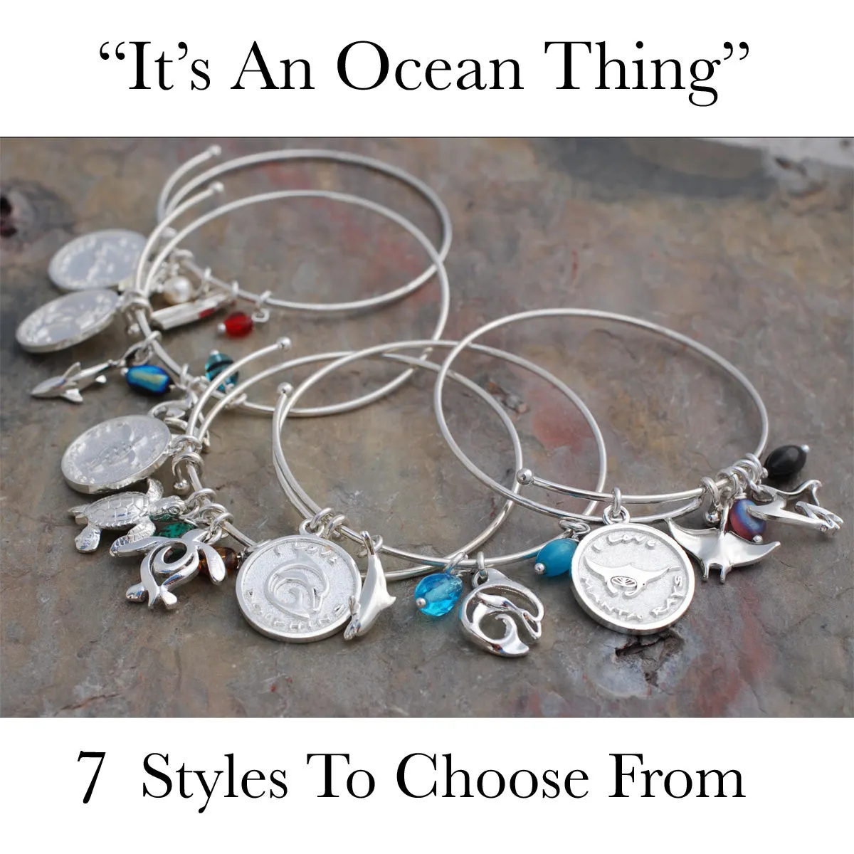 Scuba Diving Bracelet, Dive Flag Bangle Bracelet, I Love Scuba Diving Charm Bracelet, Adjustable Scuba Bracelet, Expandable Dive Bangle Bracelet