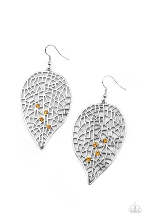 Seasonal Showcase Yellow Paparazzi Earrings