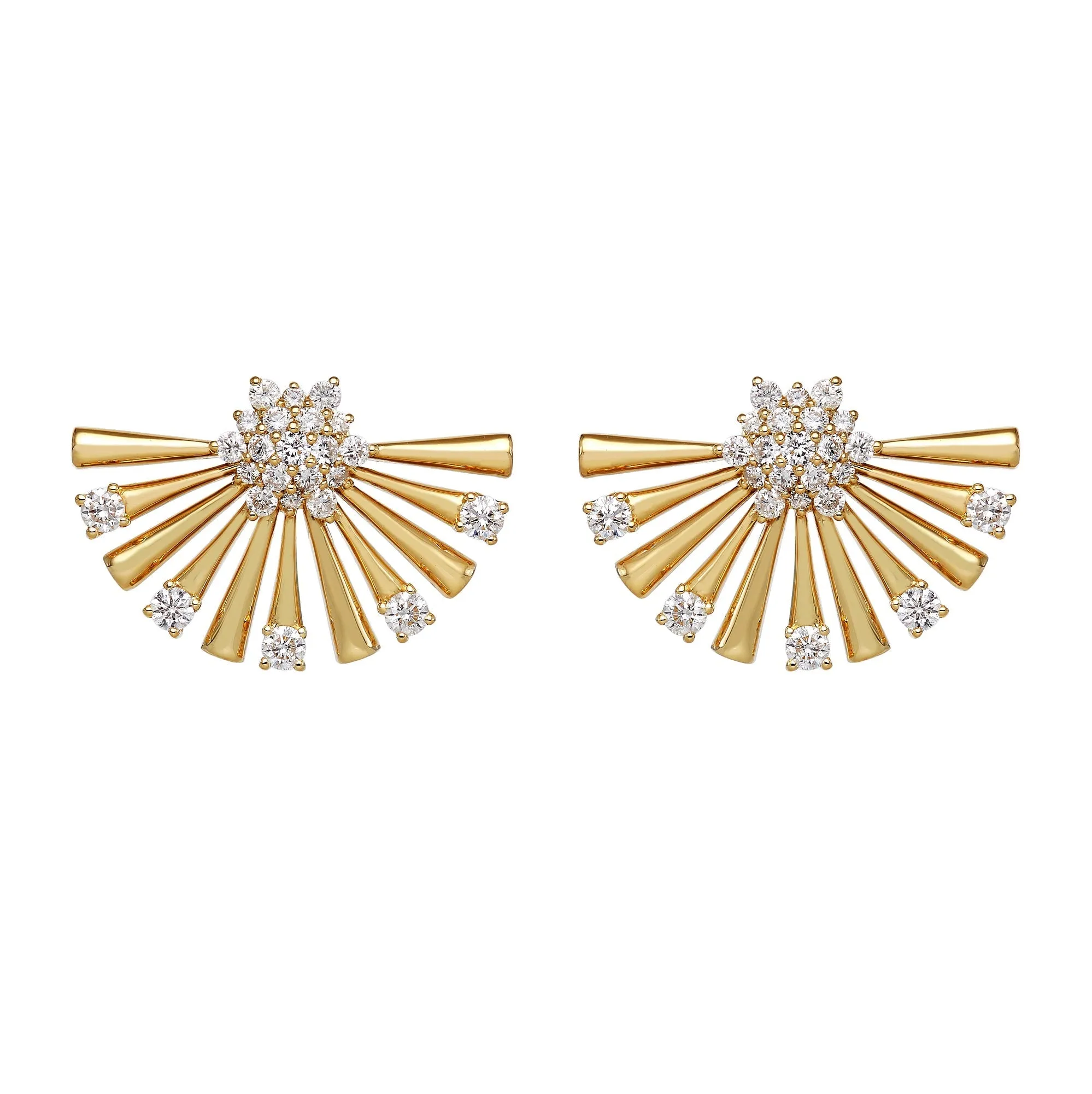 Sensu Diamond Stud Earrings