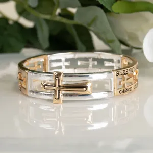 Serenity Prayer Stretch Bracelet