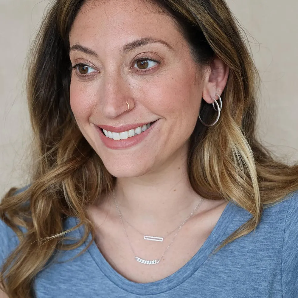 Set the Bar Pendant Necklace