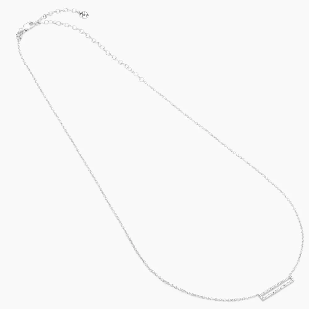 Set the Bar Pendant Necklace