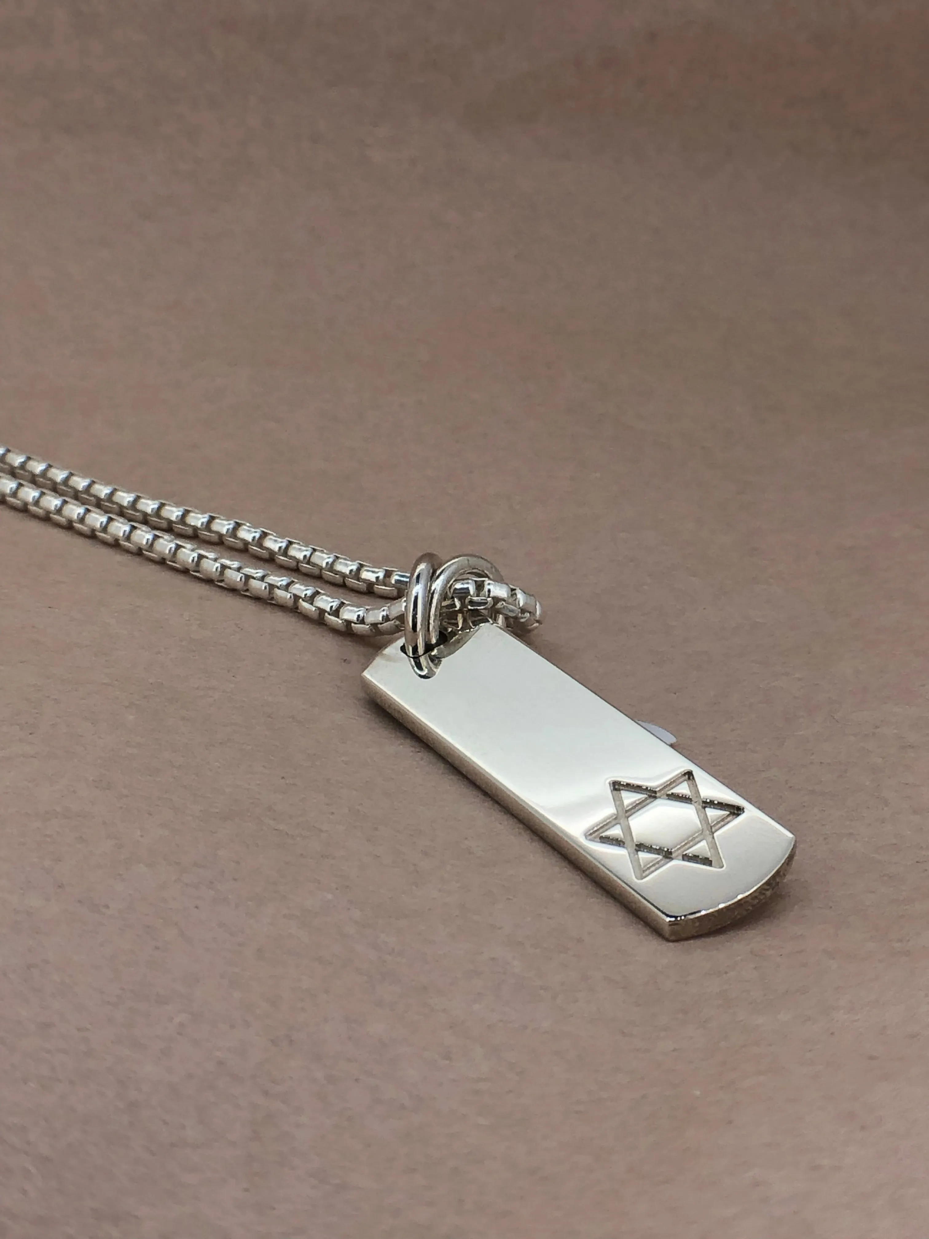 Set Your Bar Sterling Silver Star of David