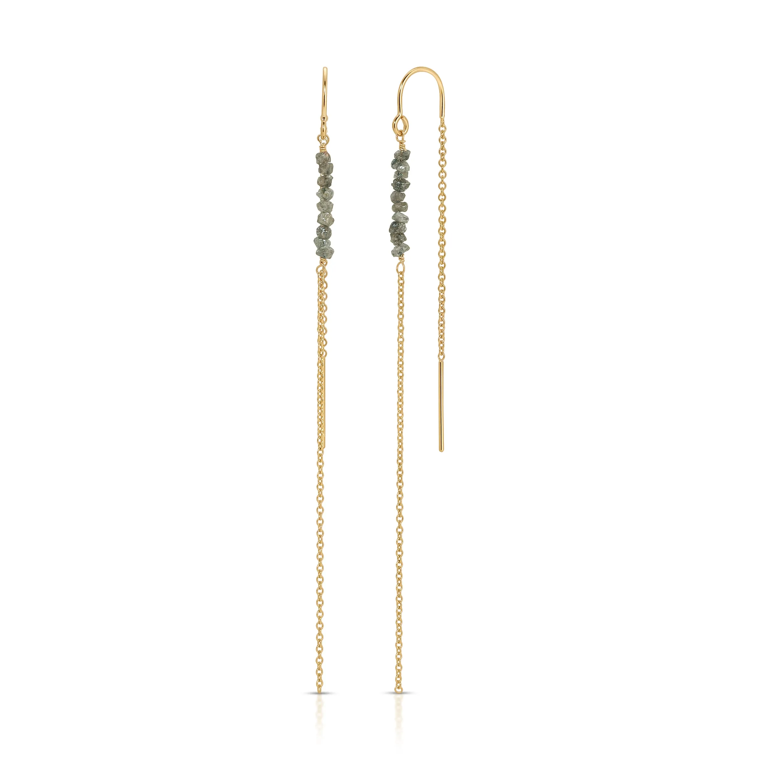 Shine On Tiny Threader Earrings
