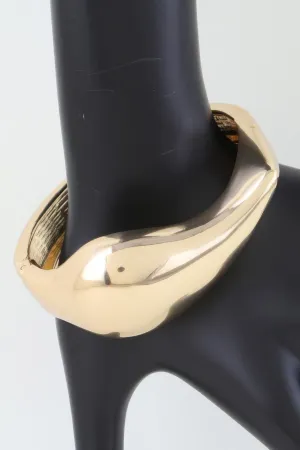 Shiny Teardrop Cuff Bracelet