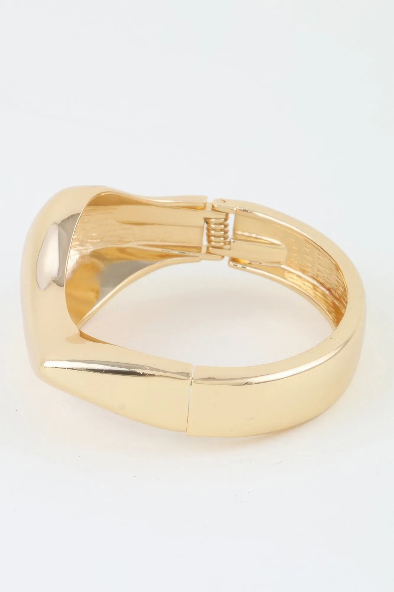 Shiny Teardrop Cuff Bracelet