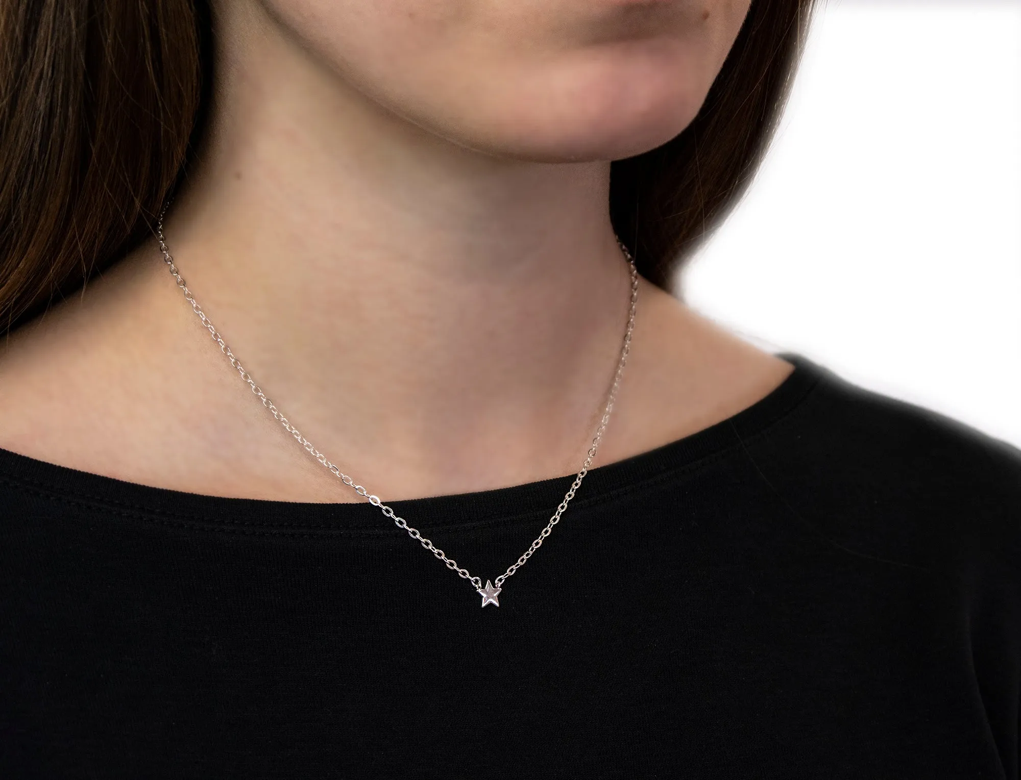 sidra silver star necklace • congratulations graduate!