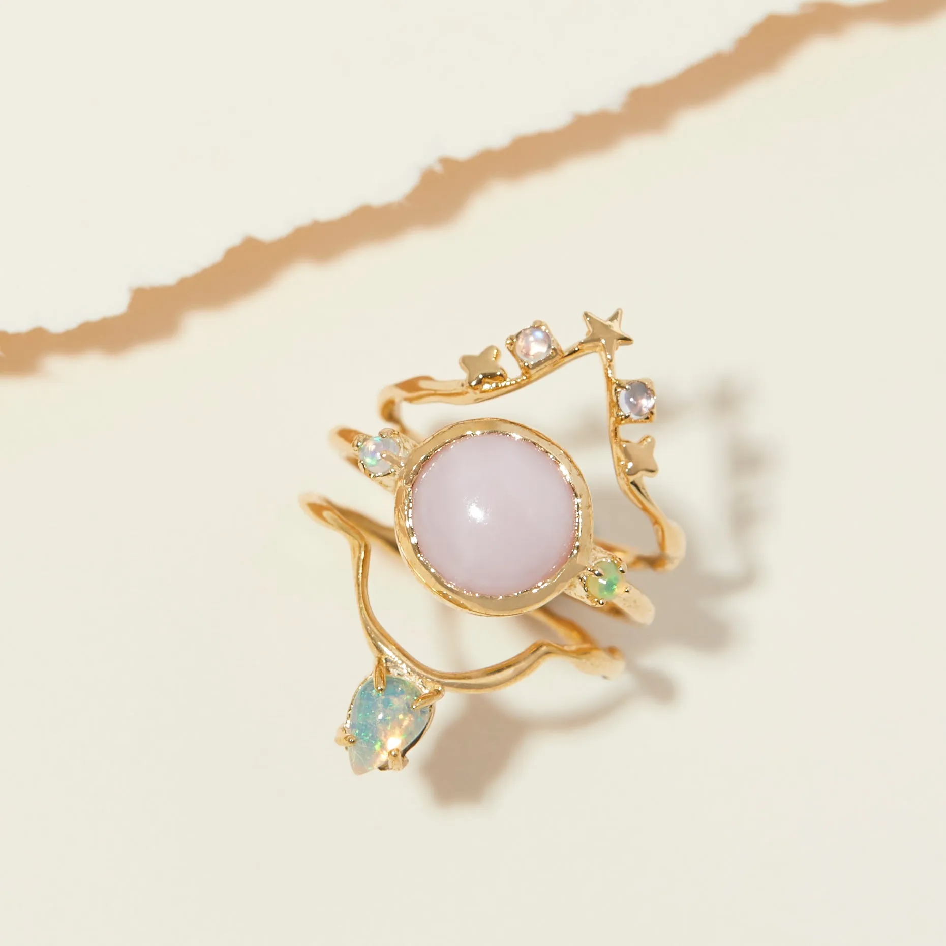 Siggy Ring in Moonstone