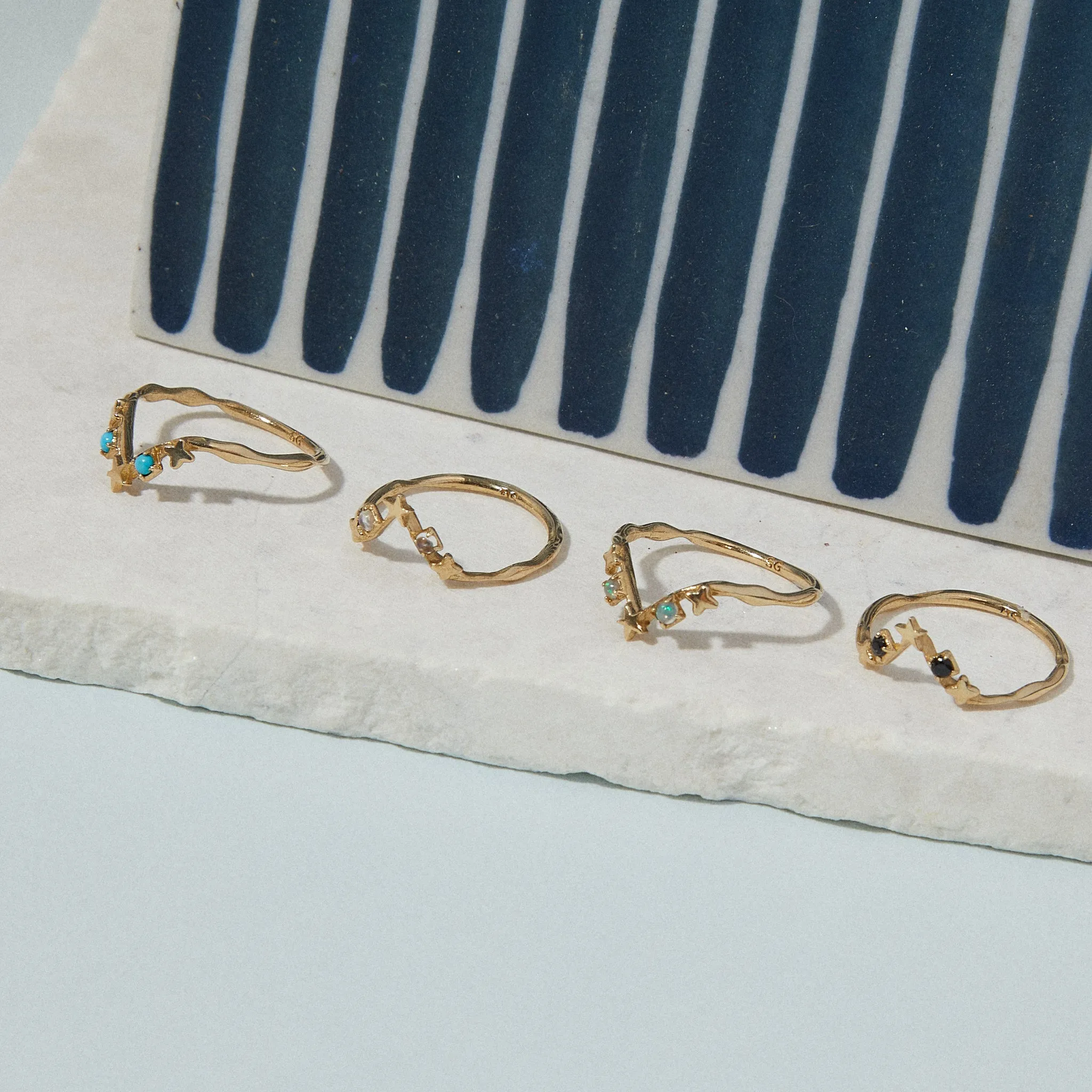 Siggy Ring in Moonstone