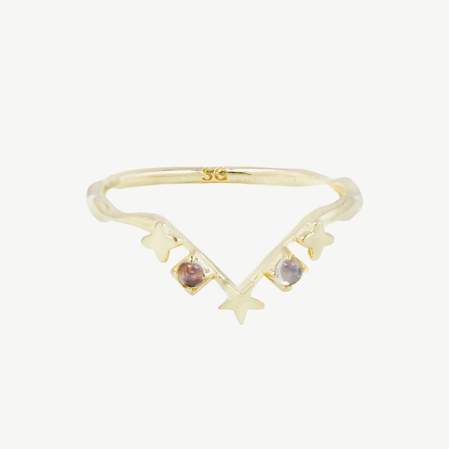 Siggy Ring in Moonstone