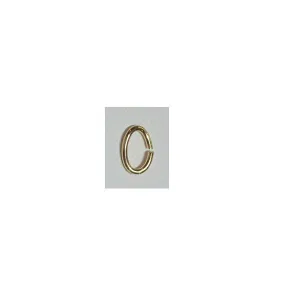 Silver Plated Jump Rings - Open, Oval (100 Pack)